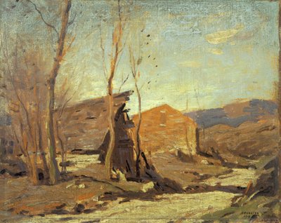 Late Autumn Afternoon by George M. Bruestle